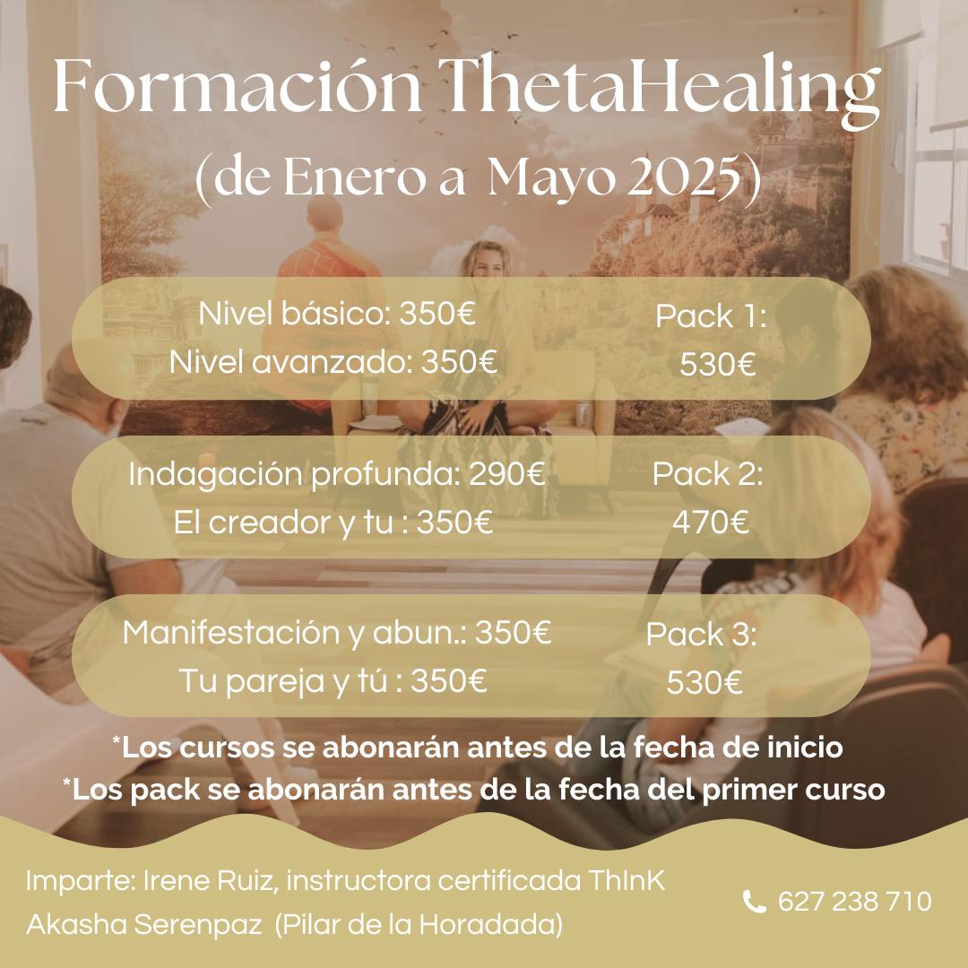 Packs cursos ThetaHealing Packs cursos ThetaHealing